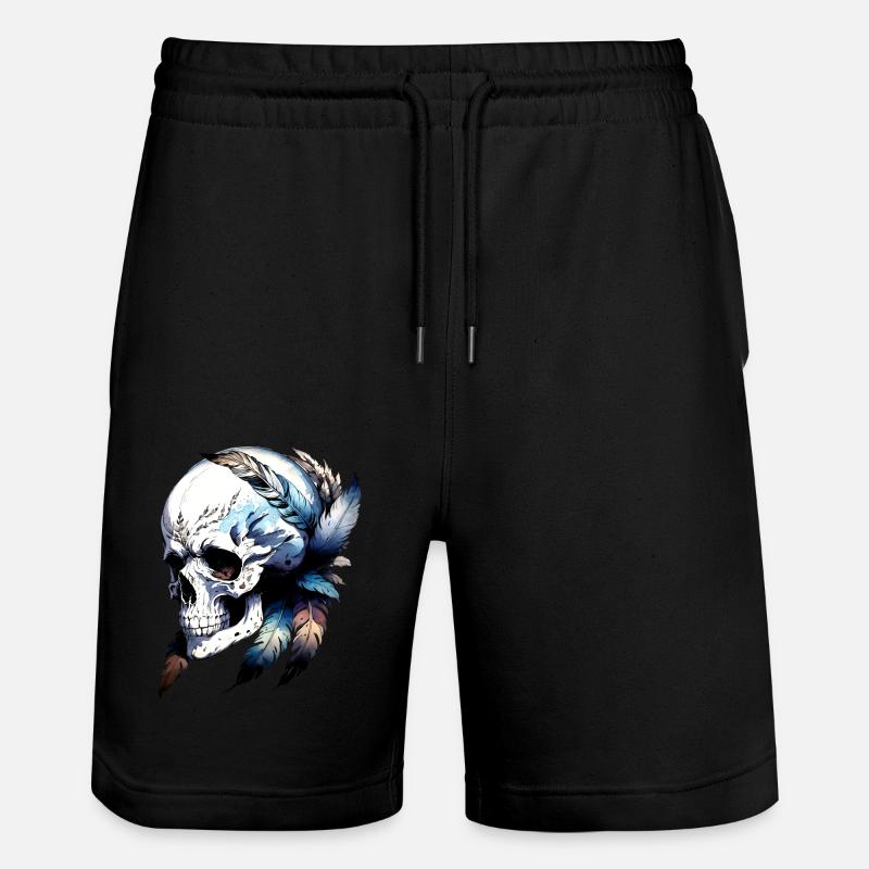 Harpie Skull collection Goth - Short de jogging bio TRAINER Stanley/Stella unisexe - noir