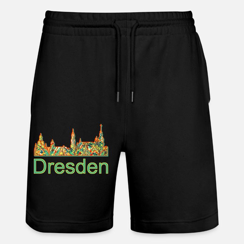 Dresde E 20 - Short de jogging bio TRAINER Stanley/Stella unisexe - noir