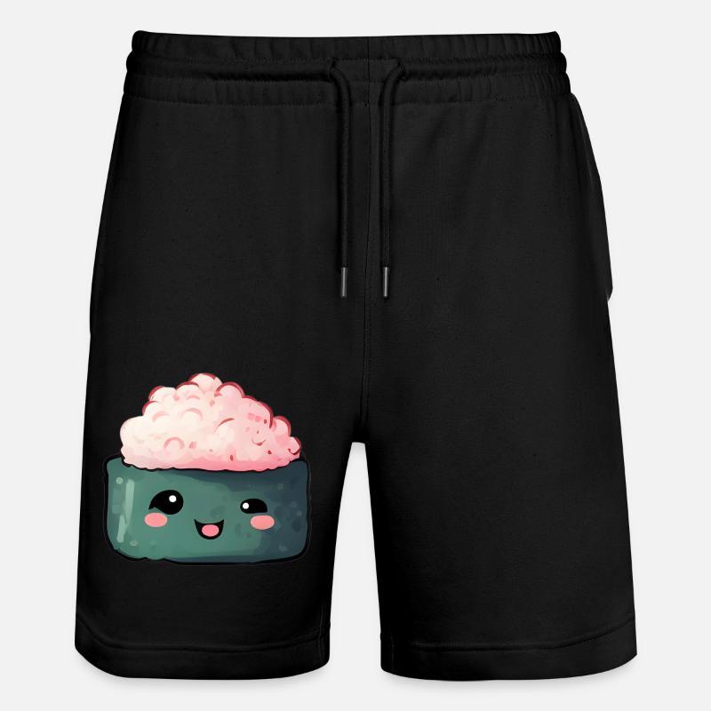 Sushi - Short de jogging bio TRAINER Stanley/Stella unisexe - noir