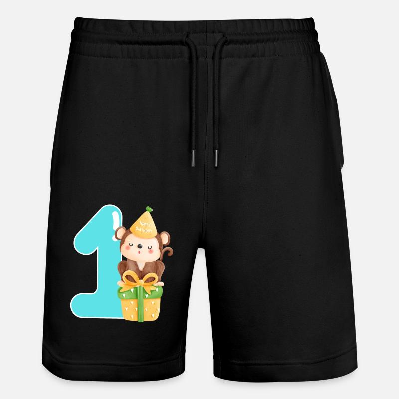 1er anniversaire. Premier anniversaire - Short de jogging bio TRAINER Stanley/Stella unisexe - noir