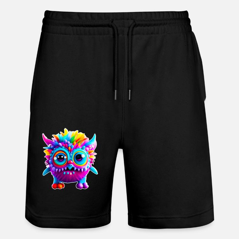 Petit monstre - Short de jogging bio TRAINER Stanley/Stella unisexe - noir