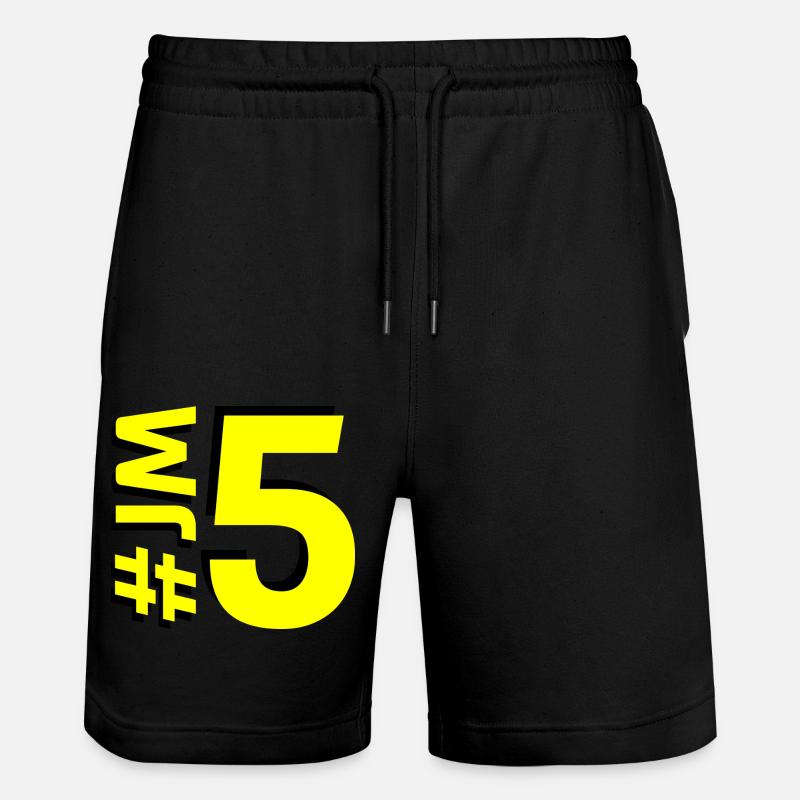 JM5 - Short de jogging bio TRAINER Stanley/Stella unisexe - noir