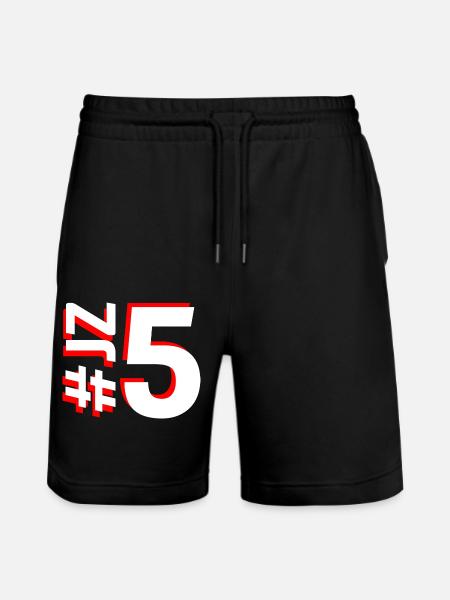 JZ5 - Short de jogging bio TRAINER Stanley/Stella unisexe - noir
