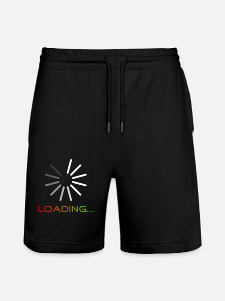 Loading - Stanley/Stella Unisex Bio Joggingshorts Trainer - Schwarz