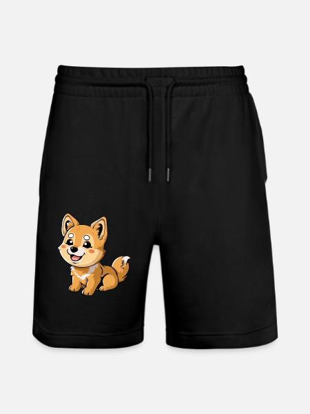 Découvrez le charmant chiot dingo - Short de jogging bio TRAINER Stanley/Stella unisexe - noir