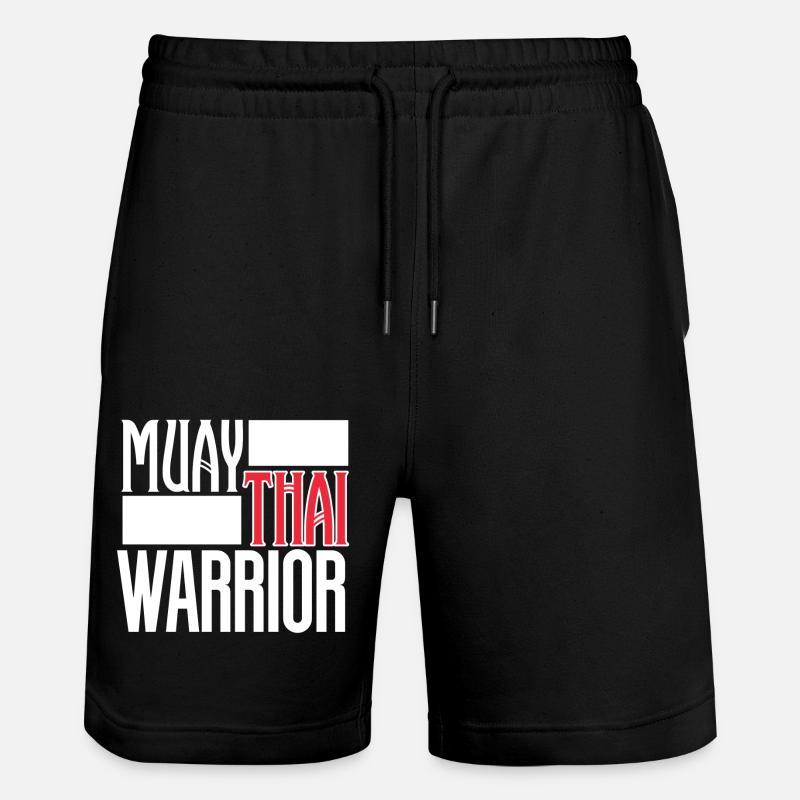 Muay Thaï - Short de jogging bio TRAINER Stanley/Stella unisexe - noir