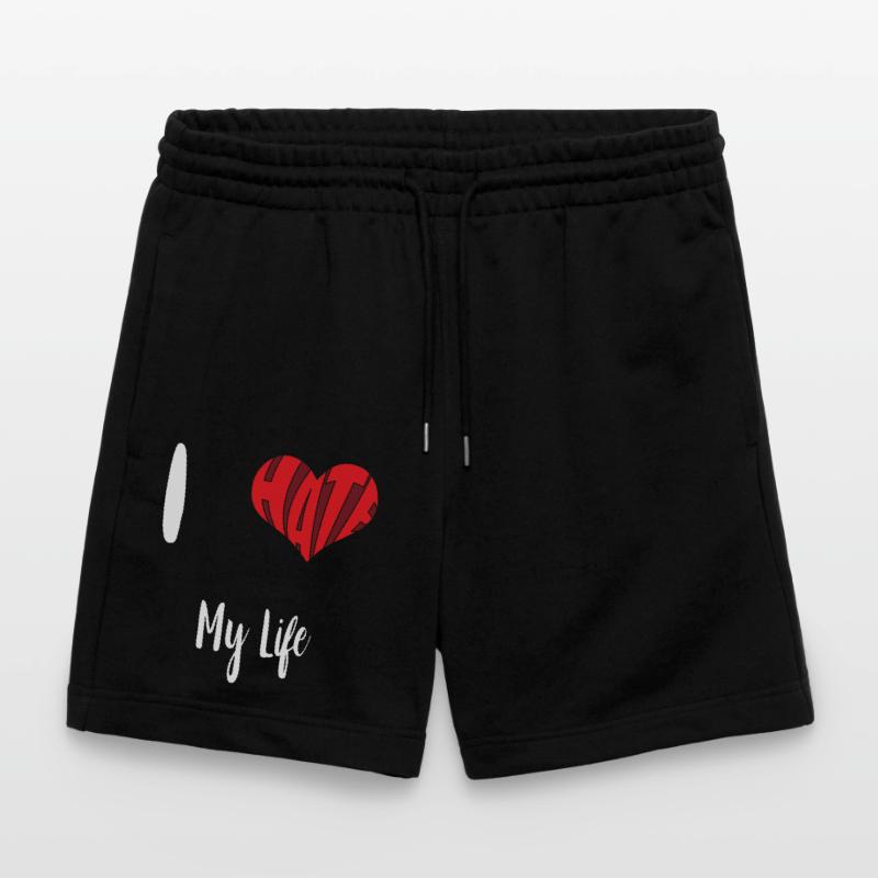 Hate Life Stop Hate Anti Hate Short de jogging bio TRAINER Stanley/Stella unisexe