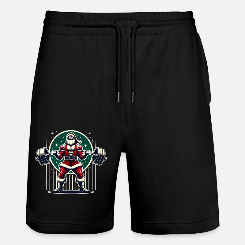 Sánx Strong Snatch Powerlifting - Short de jogging bio TRAINER Stanley/Stella unisexe - noir