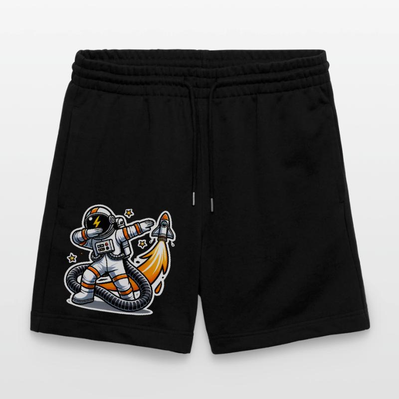 Drôle Dabbing astronaute conception spatiale Short de jogging bio TRAINER Stanley/Stella unisexe