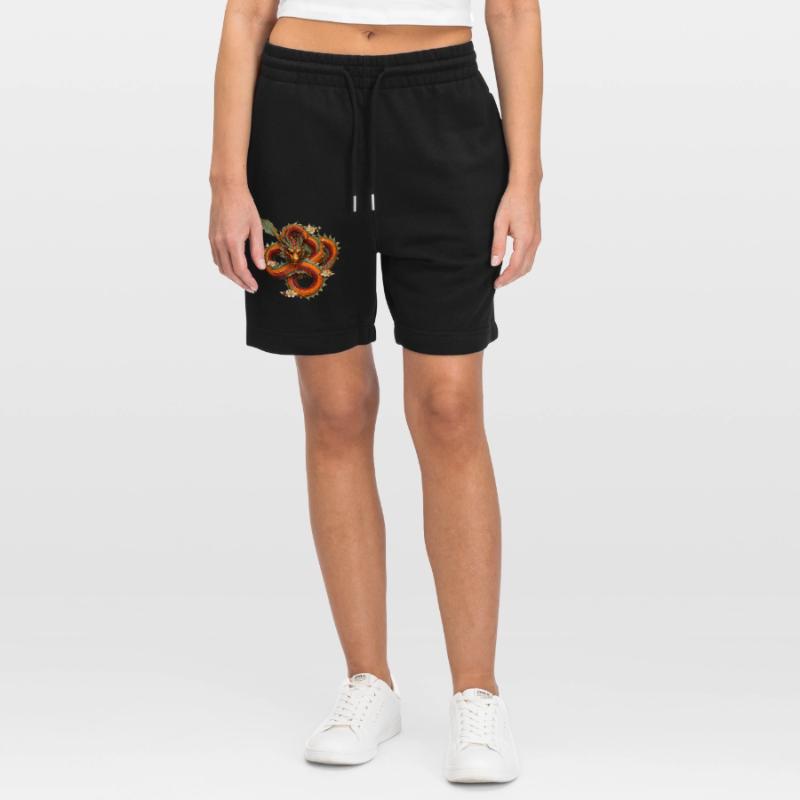 Red Dragon Stanley/Stella Trainer Unisex Organic Jogging Shorts