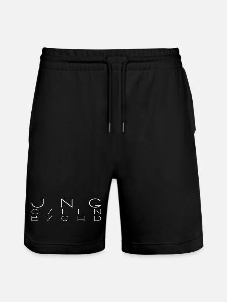 Junggesellenabschied - Stanley/Stella Unisex Bio Joggingshorts Trainer - Schwarz