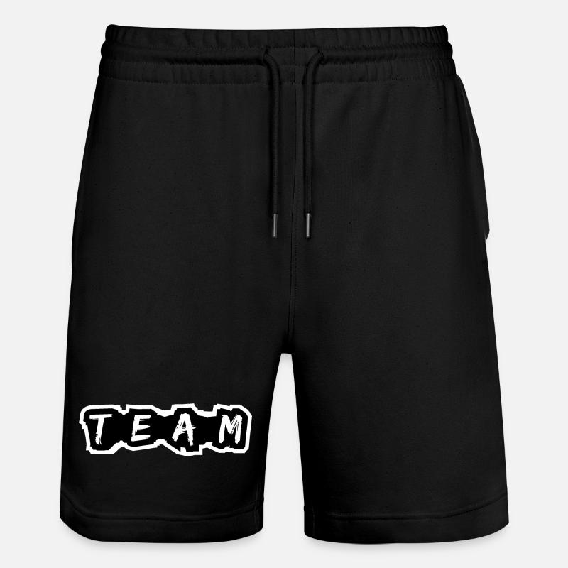 Équipe Mannschaft - Short de jogging bio TRAINER Stanley/Stella unisexe - noir
