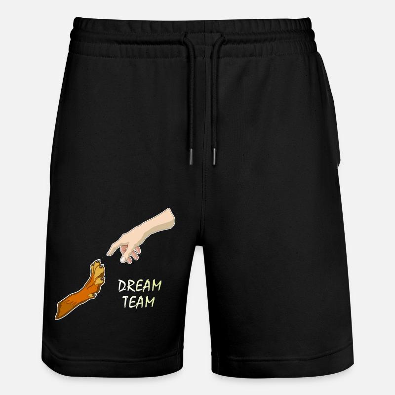 Équipe de rêve - Short de jogging bio TRAINER Stanley/Stella unisexe - noir