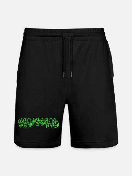Nervzwerg - Stanley/Stella Unisex Bio Joggingshorts Trainer - Schwarz