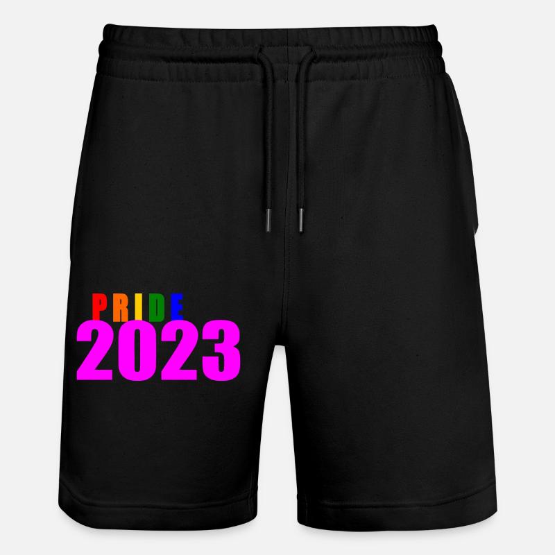 Pride 2023 - Short de jogging bio TRAINER Stanley/Stella unisexe - noir