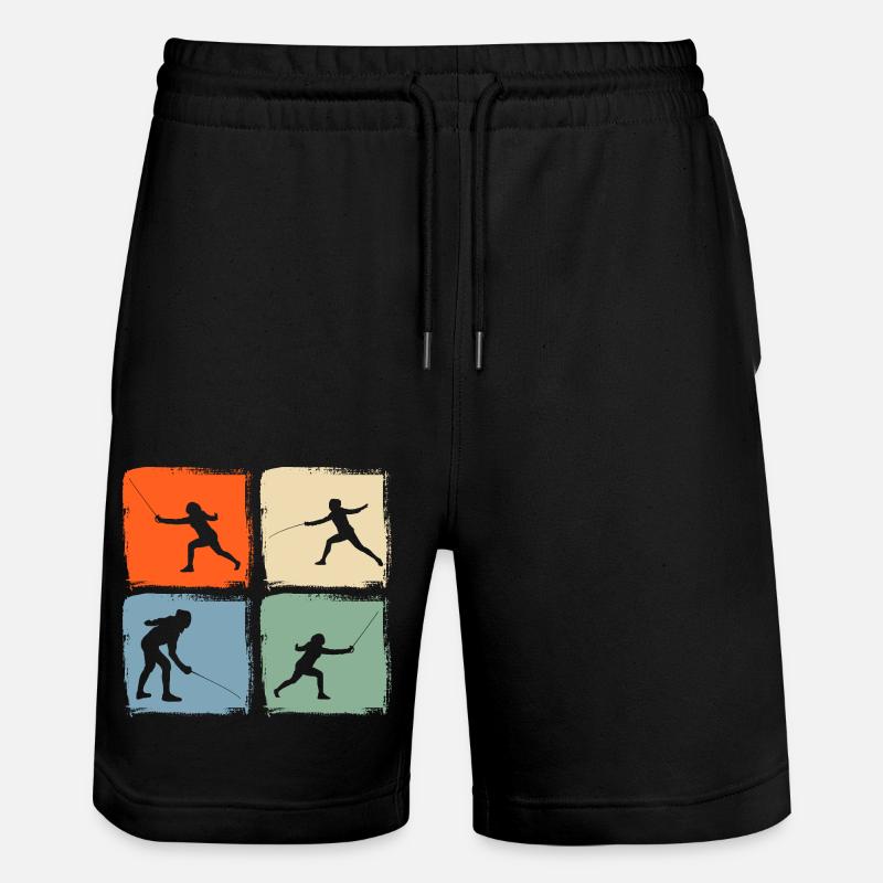 Clôture Clôture - Short de jogging bio TRAINER Stanley/Stella unisexe - noir