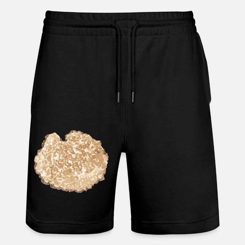 Truffe Tranche Brun - Short de jogging bio TRAINER Stanley/Stella unisexe - noir