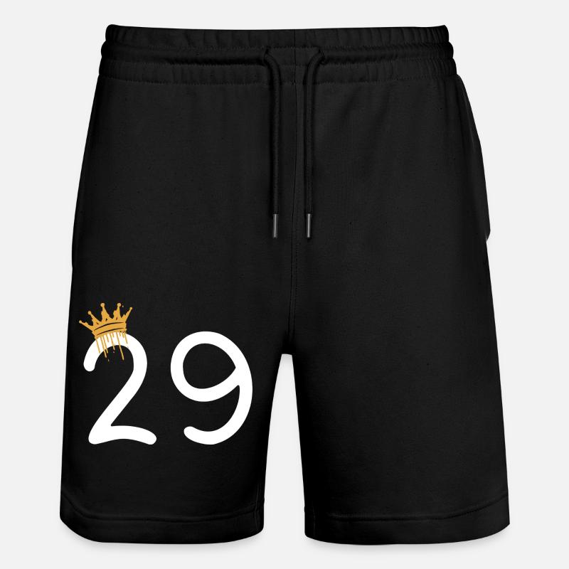 29 - Short de jogging bio TRAINER Stanley/Stella unisexe - noir