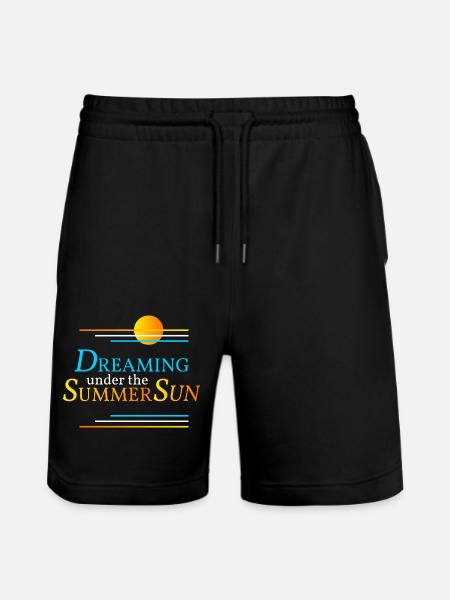 Summersun - Stanley/Stella Unisex Bio Joggingshorts Trainer - Schwarz