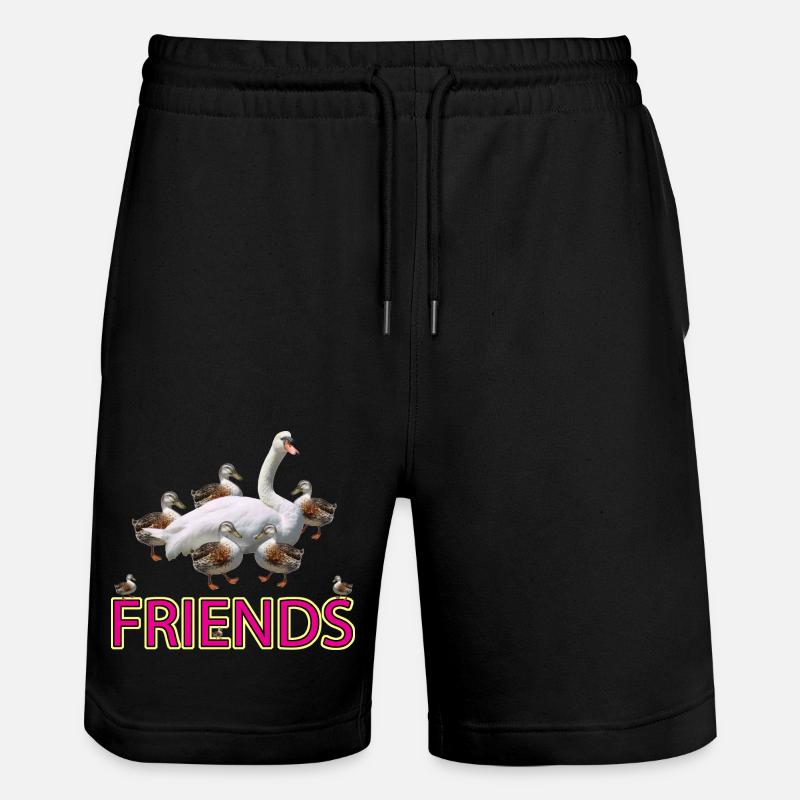 Danse du cygne - Short de jogging bio TRAINER Stanley/Stella unisexe - noir