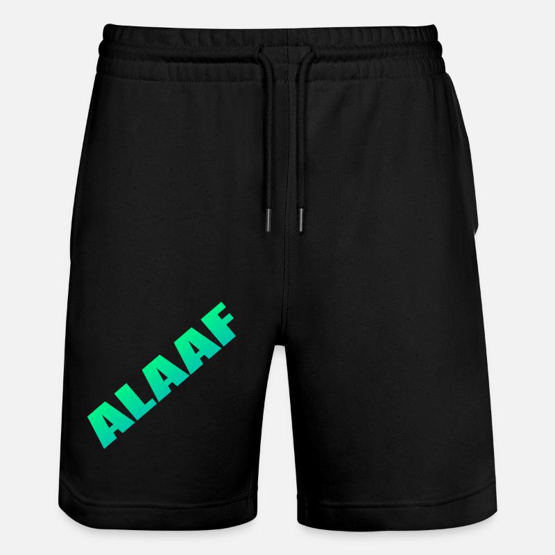 Alaaf - Short de jogging bio TRAINER Stanley/Stella unisexe - noir