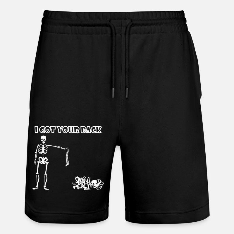 I Got Your Back. - Stanley/Stella Trainer Unisex Organic Jogging Shorts - black