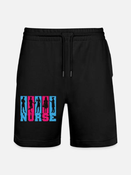 Infirmière Infirmière Dire Déclaration Profession - Short de jogging bio TRAINER Stanley/Stella unisexe - noir