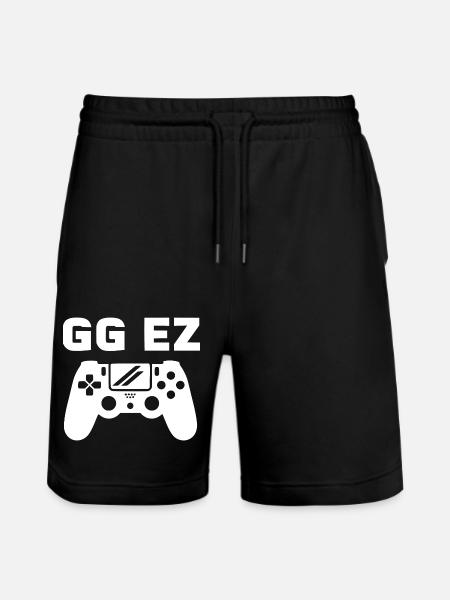 GG EZ - Short de jogging bio TRAINER Stanley/Stella unisexe - noir