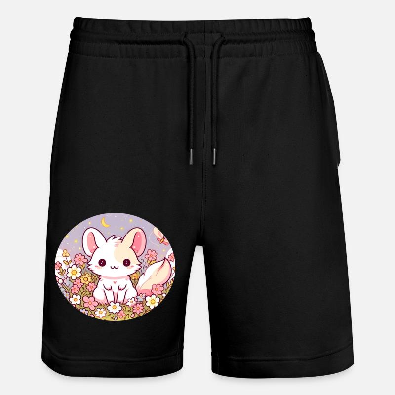 Cercle Kawaï - Short de jogging bio TRAINER Stanley/Stella unisexe - noir