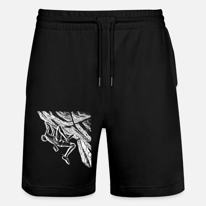 Grimper - Short de jogging bio TRAINER Stanley/Stella unisexe - noir