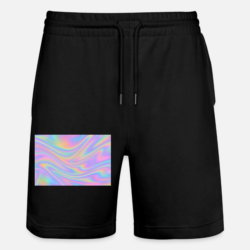 Conception holographique - Short de jogging bio TRAINER Stanley/Stella unisexe - noir