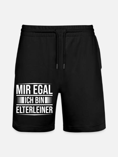Mir egal Elterlein - Stanley/Stella Unisex Bio Joggingshorts Trainer - Schwarz