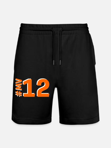 MV12 2025 - Stanley/Stella Unisex Bio Joggingshorts Trainer - Schwarz