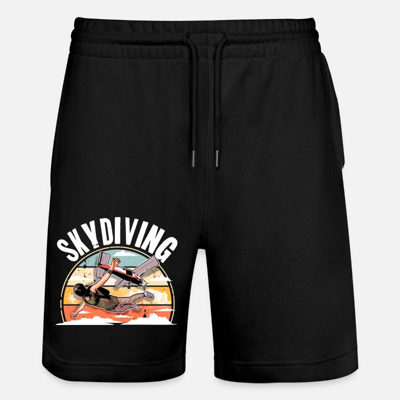 Parachute parachutiste parachutiste - Short de jogging bio TRAINER Stanley/Stella unisexe - noir