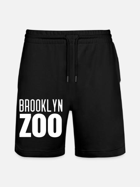Brooklyn Zoo - Stanley/Stella Trainer Unisex Organic Jogging Shorts - black