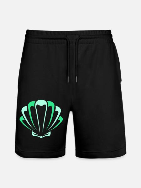 shell - Stanley/Stella Trainer Unisex Organic Jogging Shorts - black