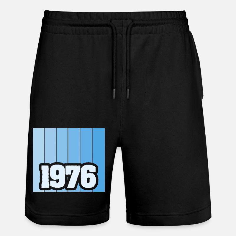 Né en 1976 - Short de jogging bio TRAINER Stanley/Stella unisexe - noir
