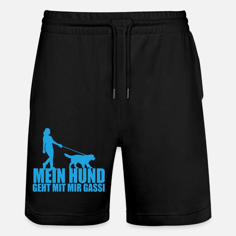 12 - Short de jogging bio TRAINER Stanley/Stella unisexe - noir