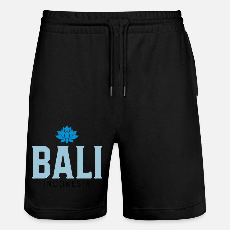 Bali - Short de jogging bio TRAINER Stanley/Stella unisexe - noir