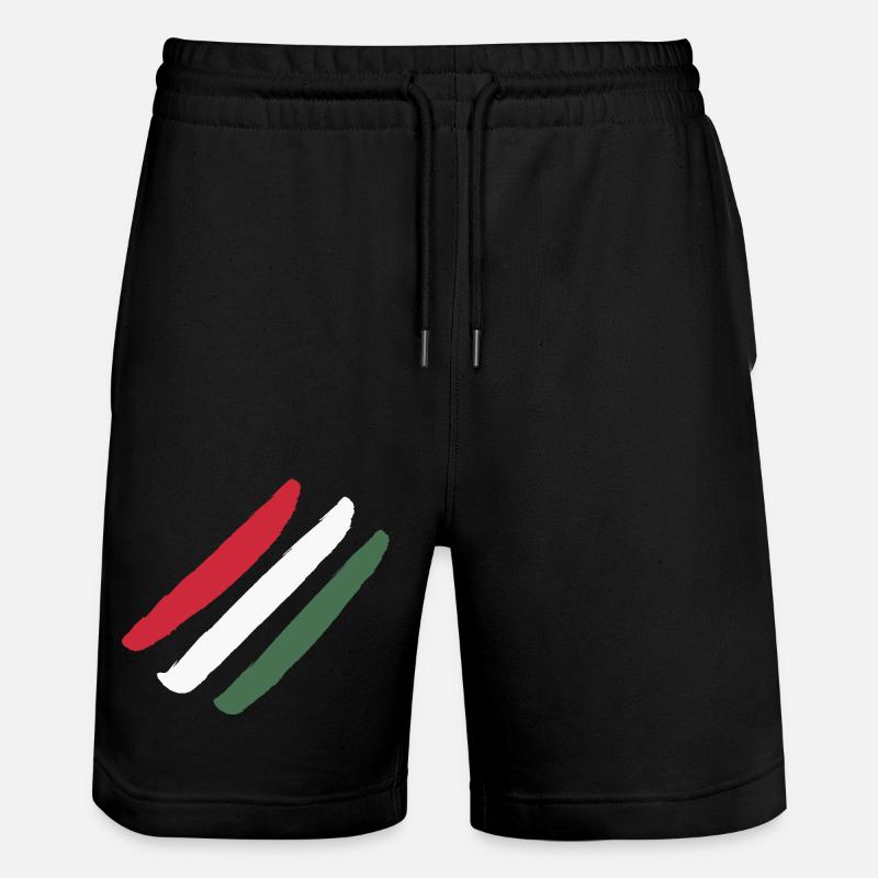Drapeau de la Hongrie - Short de jogging bio TRAINER Stanley/Stella unisexe - noir