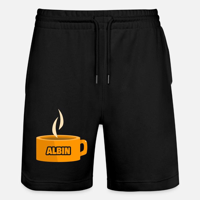 Cadeau pour Albin - Short de jogging bio TRAINER Stanley/Stella unisexe - noir