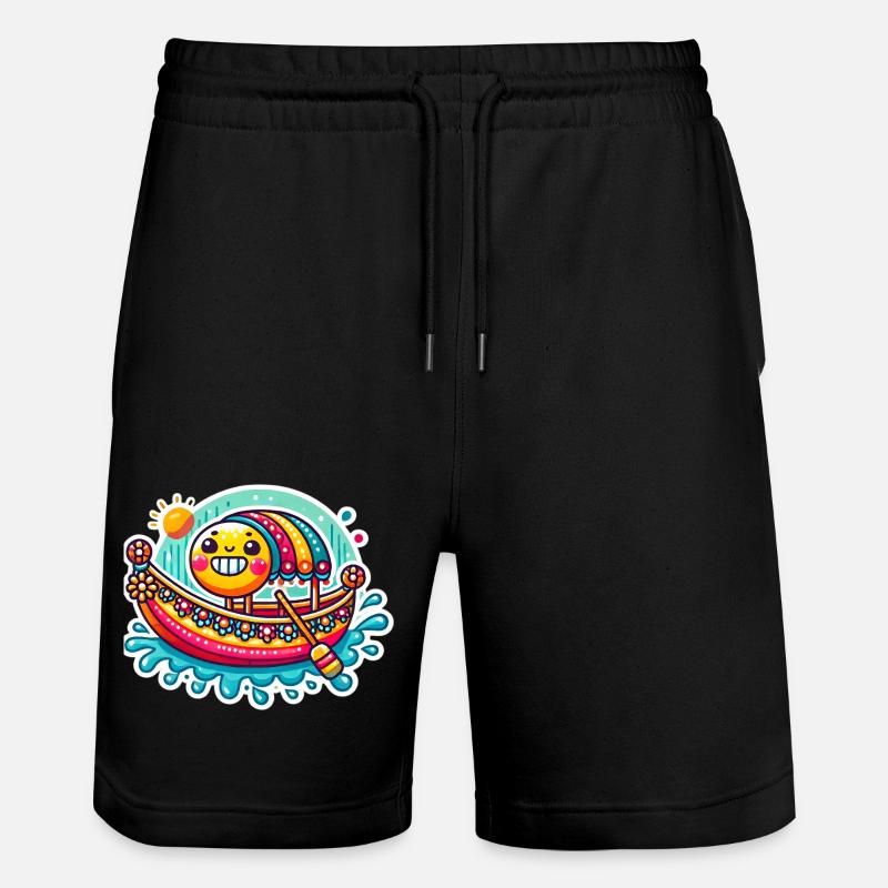 Spreekahn - Short de jogging bio TRAINER Stanley/Stella unisexe - noir