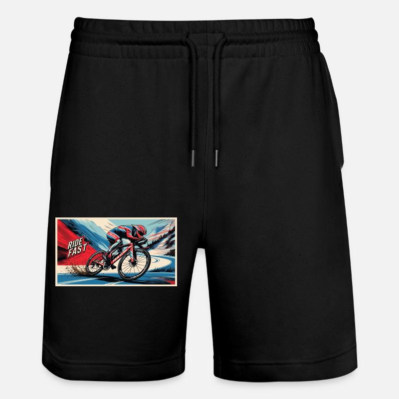 Bicyclette - Short de jogging bio TRAINER Stanley/Stella unisexe - noir