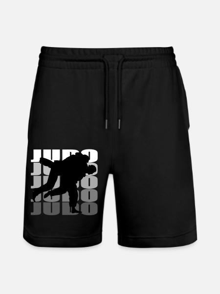 Judo - Stanley/Stella Unisex Bio Joggingshorts Trainer  - Schwarz