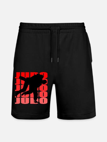 Judo - Stanley/Stella Trainer økologiske unisex joggingshorts - sort