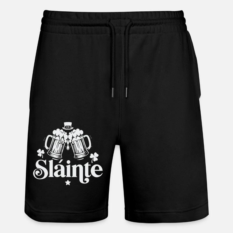 Slainte - Short de jogging bio TRAINER Stanley/Stella unisexe - noir