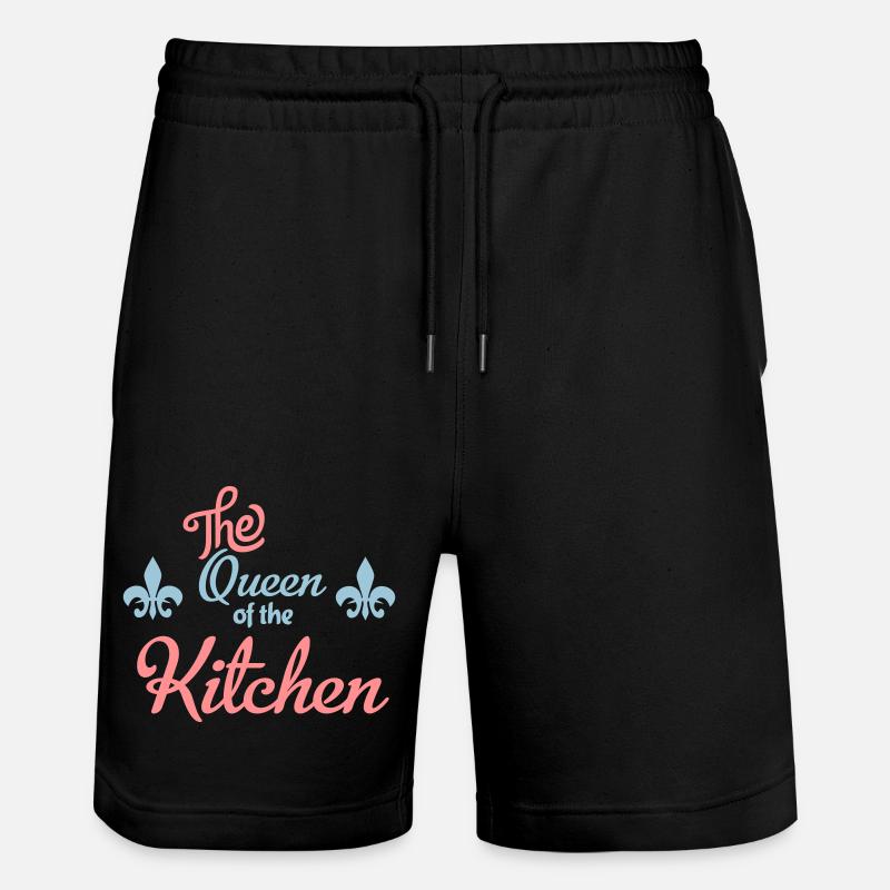 Cadeaux amusants pour les femmes - Short de jogging bio TRAINER Stanley/Stella unisexe - noir