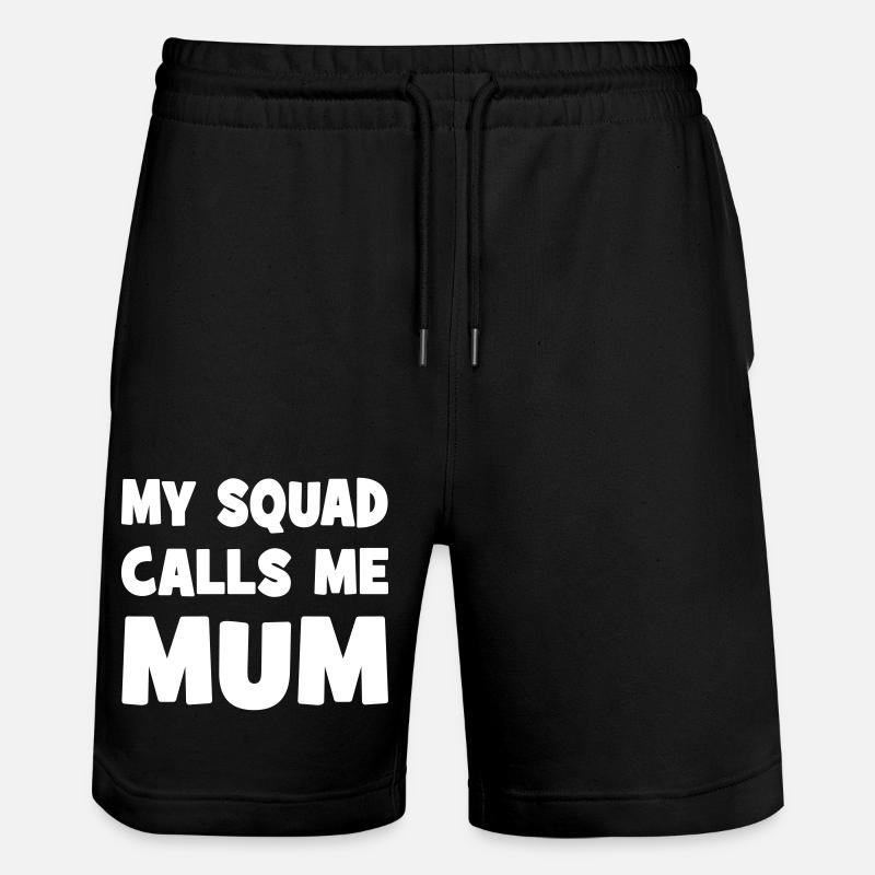 mère - Short de jogging bio TRAINER Stanley/Stella unisexe - noir