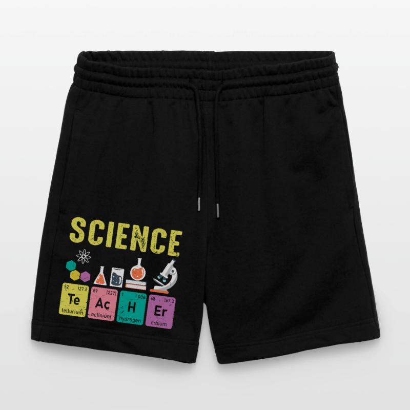 Science Teachers Regular Elements Stanley/Stella Trainer Unisex Organic Jogging Shorts