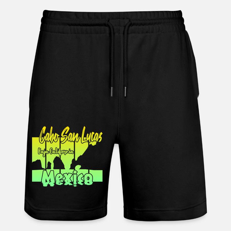 Cabo San Lucas Mexique - Short de jogging bio TRAINER Stanley/Stella unisexe - noir